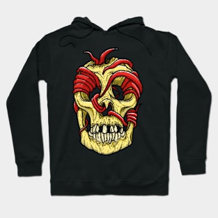 Skull with Veins Hoodie